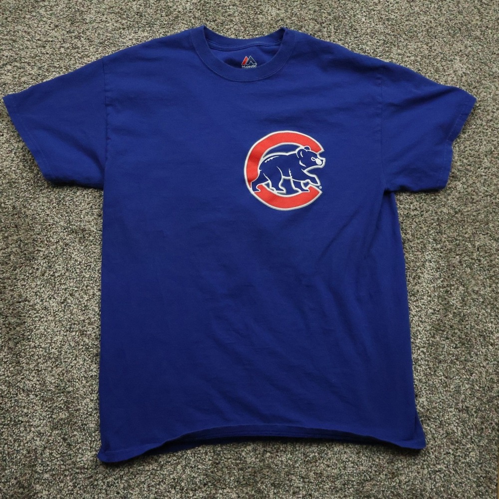 Majestic Carlos Contreras Chicago Cubs MLB Baseball T-Shirt Men's Medium
